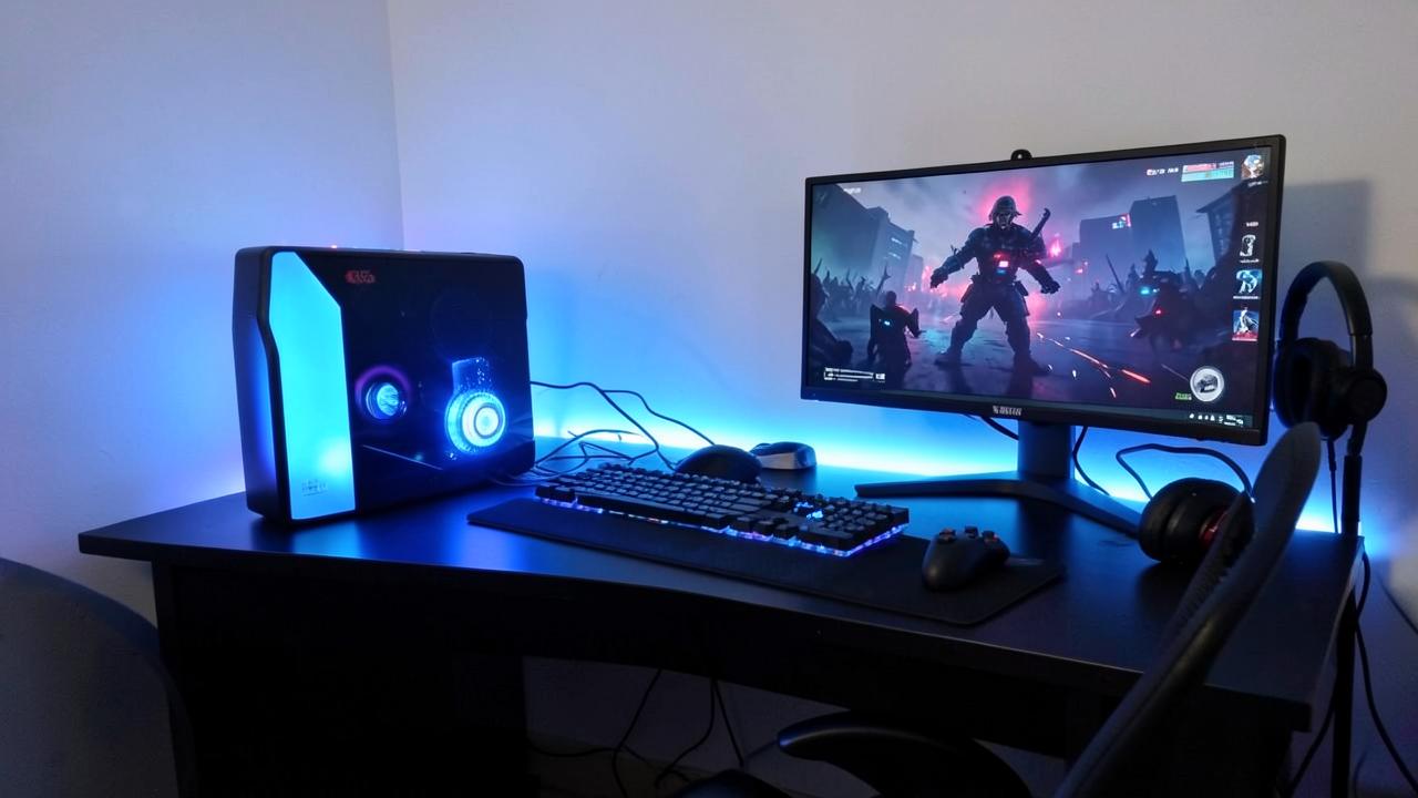 Gaming console and controller